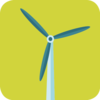 Icon for WP1: A Wind turbine